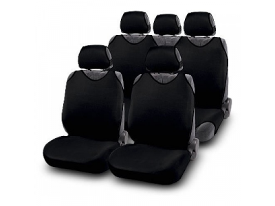 Чехлы "Premier" майки LINE (Черные), закрытые углы, 5подг, L100