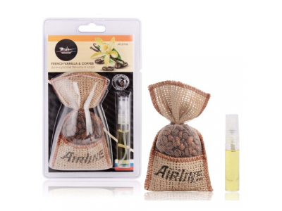 Ароматизатор "Кофе в мешочке со спреем" французская ваниль и кофе