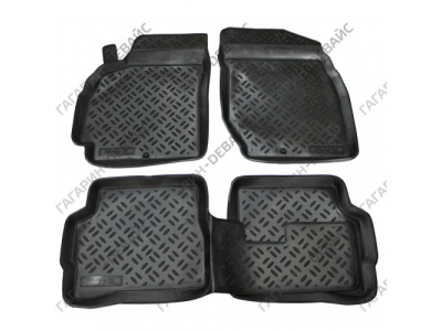 Коврики салона полиуретановые "AILERON" 61205 NISSAN ALMERA (2006)