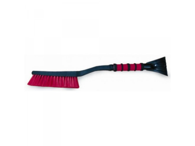 Щетка-сметка для снега AVS 62 см мягкая ручка,распущенная щетина