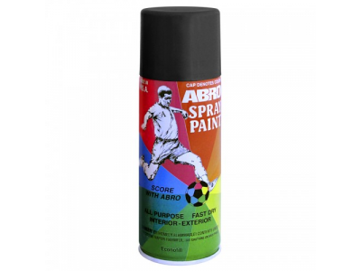 Краска-спрей стандартная 12 (чёрная матовая), 226 г