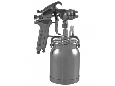 Покрасочный пистолет "Краскопульт", нижний бачок алюминиевый 1л, дюза 1,6 мм, JA-507S JONNESWAY