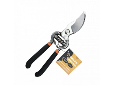 Секатор, 200мм., возвратная пружина, обрезиненные рукоятки