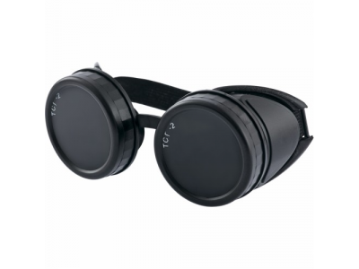 Очки газосварщика "Стандарт" с затемненным минеральным стеклом Сибртех