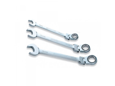 Ключ комбинированный трещоточный карданный, 17 мм, W66117 JONNESWAY