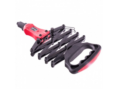 Заклепочник, "Гармошка", усиленный, заклепки 2,4-3,2-4,0-4,8-6,4 мм, Pro Matrix