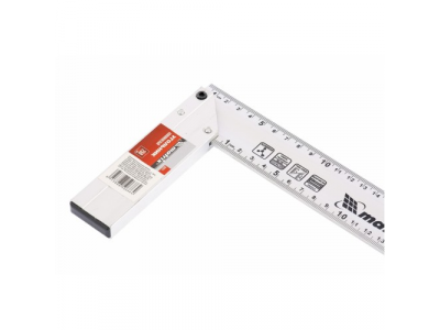 Угольник, 250 мм, алюминиевый, литой// MATRIX