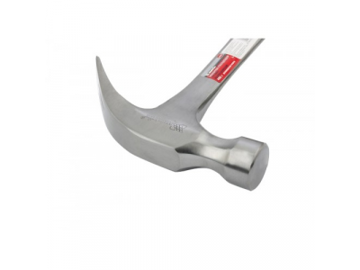 Молоток-гвоздодер, 450 г, цельнометаллический, двухкомпонентная рукоятка// MATRIX