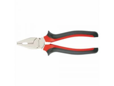 Плоскогубцы NICKEL, 160 мм, никелированные, двухкомпонентные рукоятки// MATRIX