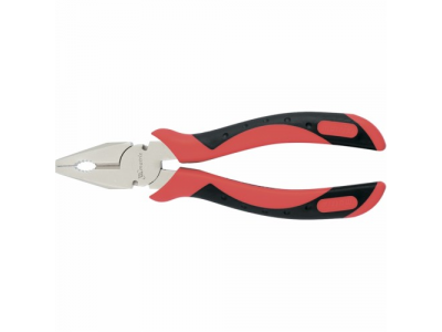 Плоскогубцы GRAND, 160 мм, комбинированные никелированные, двухкомпонентные рукоятки// MATRIX