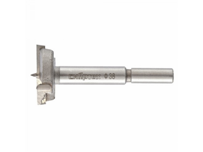 Сверло Форстнера по дереву, 38 мм., цилиндрический хвостовик СИБРТЕХ