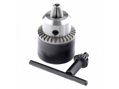 Патрон для дрели ключевой, 3-16 мм, В18 Сибртех