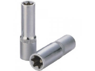 Головка торцевая глубокая 1/2" Е22