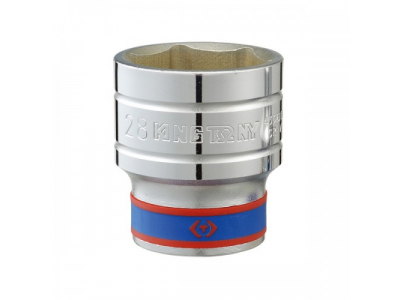 Головка торцевая стандартная шестигранная 1/2", 38 мм, KING TONY