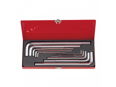 Набор Г-образных шестигранников 3-17 мм, кейс, 10 предметов, KING TONY