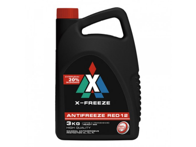 Профессиональный антифриз X-Freeze Red 3кг