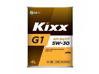 Моторное масло Kixx G1 5W30 SN, 4л