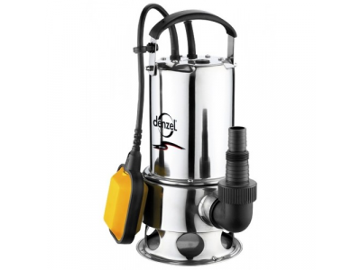 Дренажный насос DP1100X 1100 Вт, подъем 11 м, 15500 л/ч //Denzel