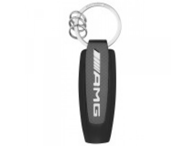 Брелок Mercedes-Benz Key Ring, AMG GT, Black/Silver/Yellow