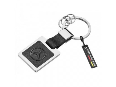 Брелок Mercedes-Benz Key Ring, St. Petersburg, Silver-coloured / Black