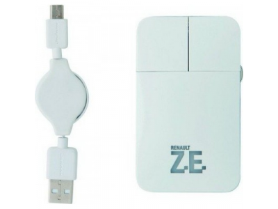 Компьютерная мышь Renault Zoe Lumineous Thin Mouse White 2013, артикул 7711431789