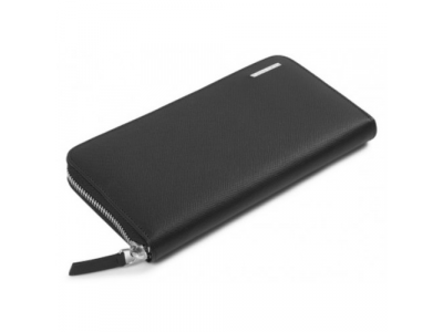 Женский кожаный кошелек Skoda Women's Leather Wallet Black, артикул 51483