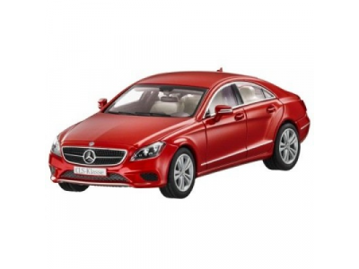 Модель Mercedes-Benz CLS-Class, Designo Hyacint Red Metallic, 1:43 Scale, артикул B66961936