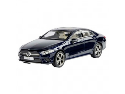 Модель автомобиля Mercedes CLS, Cavansite Blue, Scale 1:43