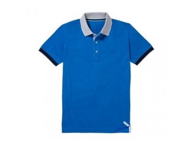Мужская рубашка поло Mercedes Men's Polo Shirt, Royal Blue, артикул B66956096