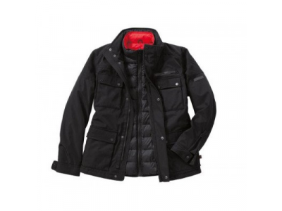 Мужская куртка Porsche 2-in-1 Jacket Men, 911 Collection, Black, артикул WAP94100S0G