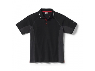 Мужская рубашка поло Volkswagen Men's Polo Shirt R, Black, артикул 5K3084230A041