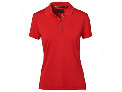 Женская рубашка-поло Porsche Polo-Shirt, Women, Red