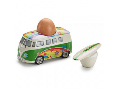 Подставка для яиц всмятку Volkswagen T1 Bulli Flower Power, артикул 211069644AAUN