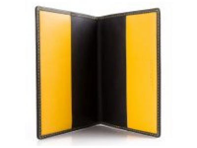 Кожаная обложка для паспорта Jaguar Ultimate Passport Holder, Black