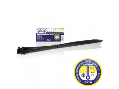 Хомут—стяжка кабельная пластиковая W-4.8 L-350