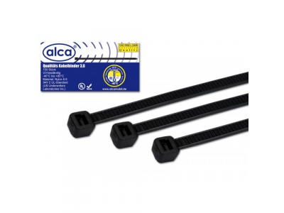 Хомут—стяжка кабельная пластиковая W-3.6 L-370