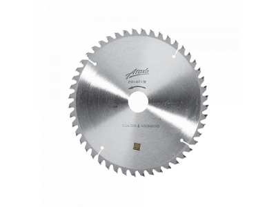 Пильный диск по пластику и алюминию профи Атака 216*80T*30