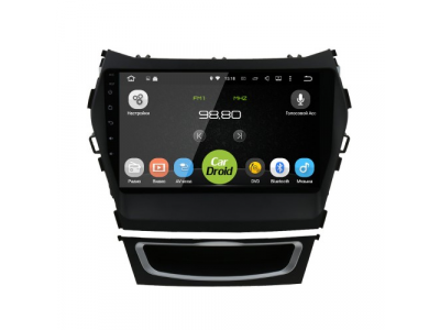 Штатная магнитола CarDroid RD-2019F для Hyundai SantaFe 3 / ix45